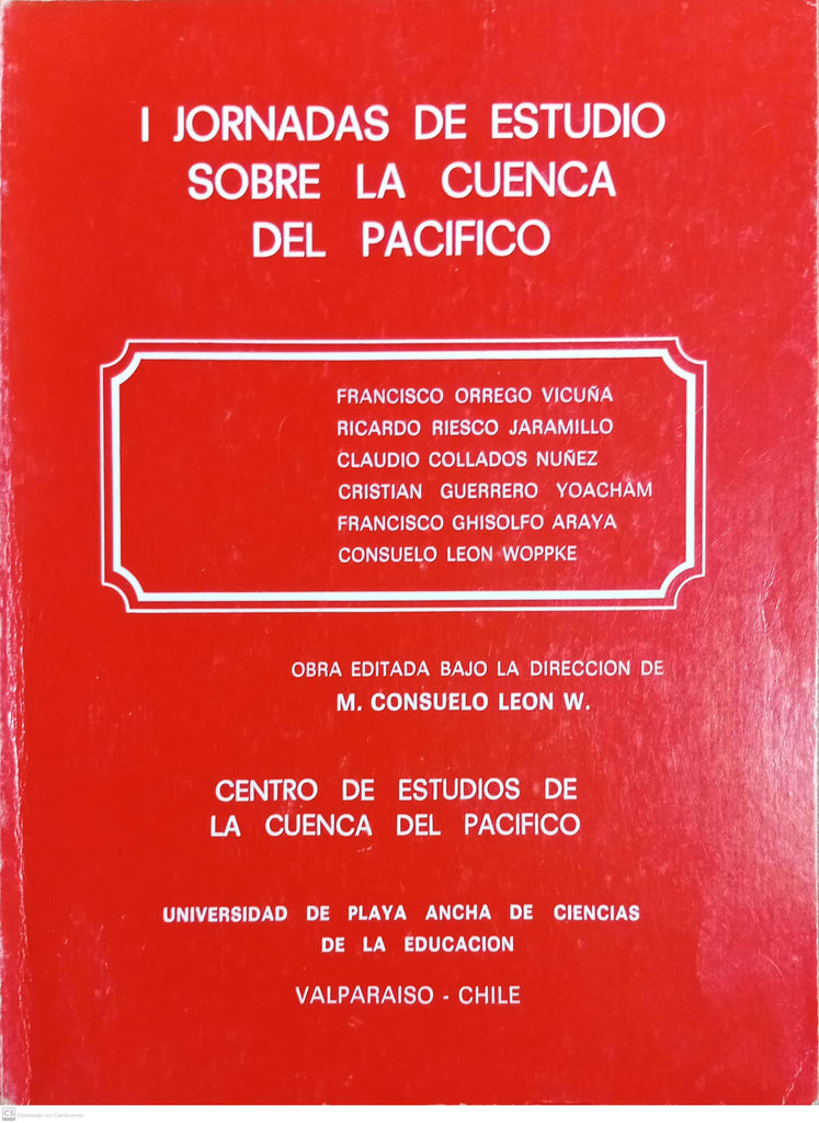 I JORNADA DE ESTUDIO SOBRE LA CUENCA DEL PACIFICO