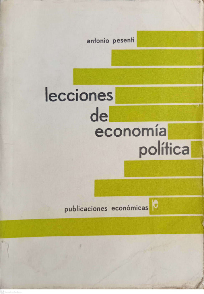 LECCIONES DE ECONOMIA POLITICA