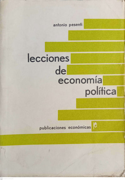 LECCIONES DE ECONOMIA POLITICA