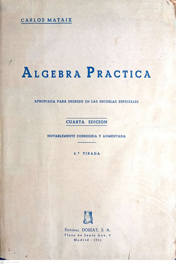 ALGEBRA PRACTICA