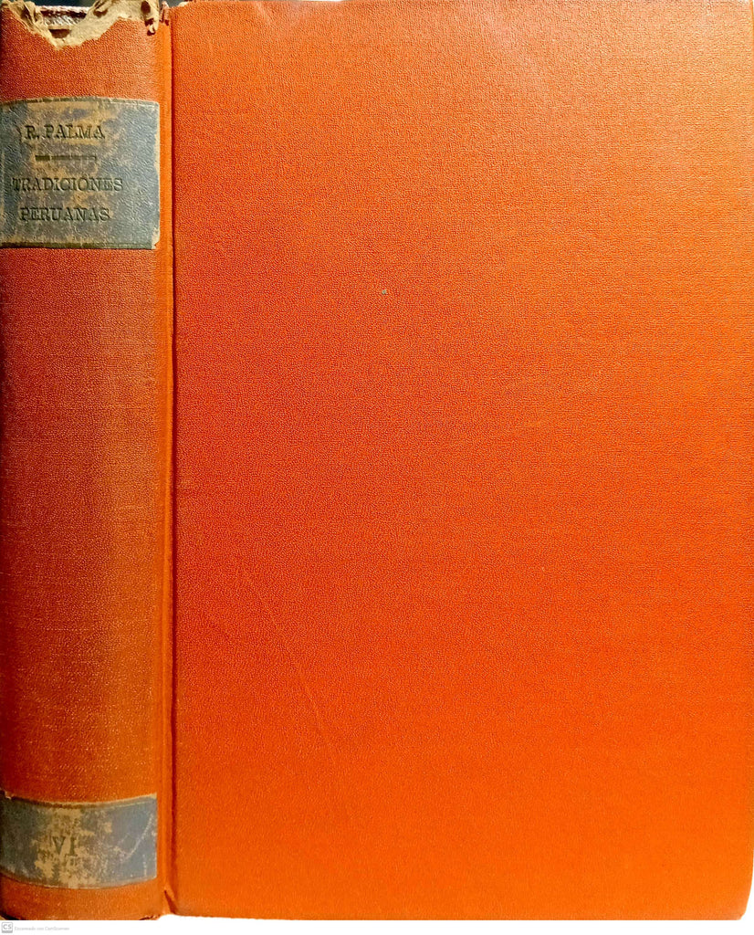 TRADICIONES PERUANAS - Tomo VI