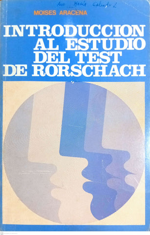 INTRODUCCION AL ESTUDIO DEL TEST DE RORSCHACH