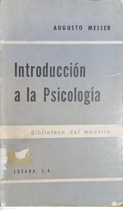 Introducción a la Psicología