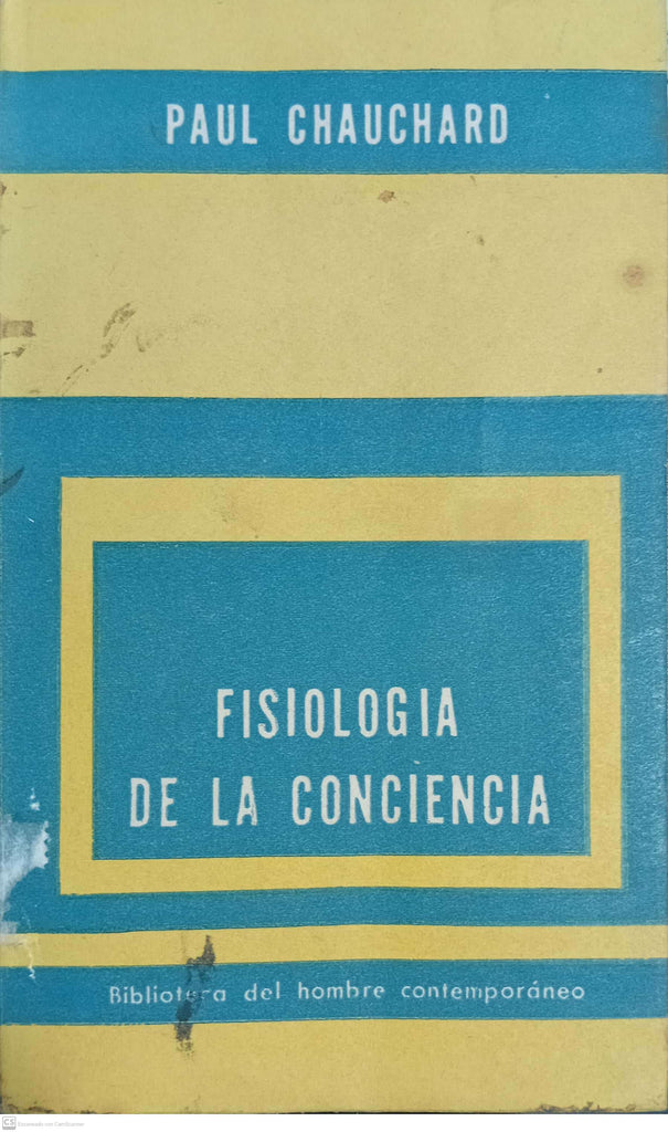 Fisiologia De La Conciencia