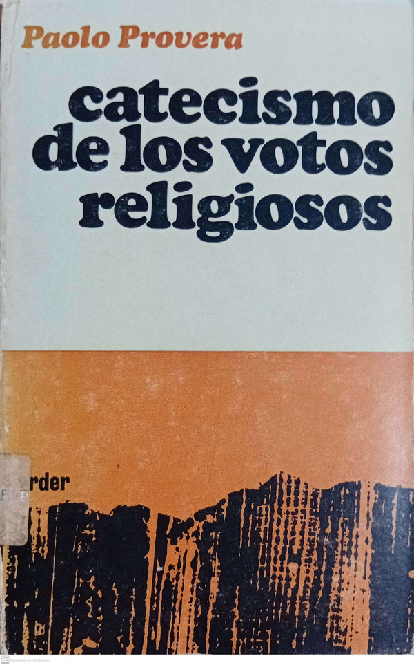 CATECISMO DE LOS VOTOS RELIGIOSOS