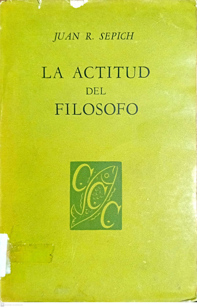 La Actitud Del Filósofo