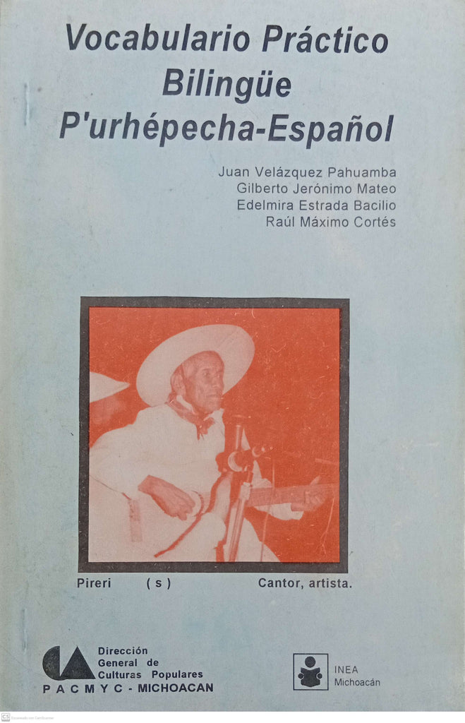 Vocabulario practico bilingue p'urhépecha español