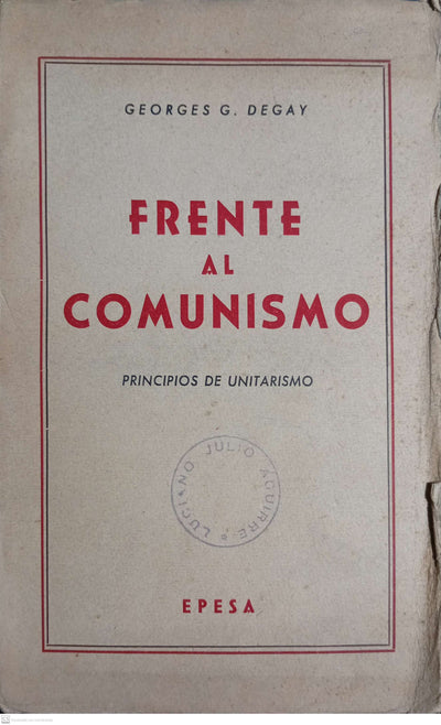 FRENTE AL COMUNISMO