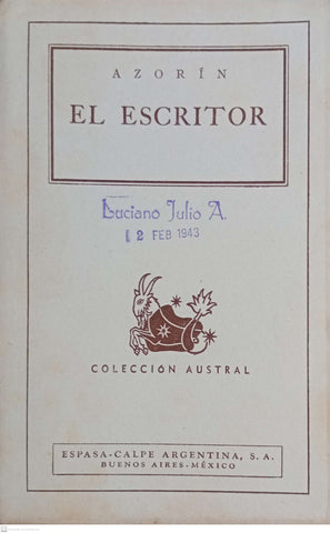 EL ESCRITOR