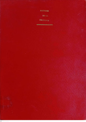 Historia de la Filosofía (en cuadros esquemáticos)