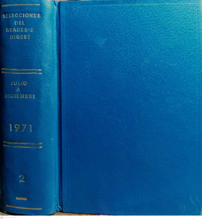 COLECCIONES DEL READER S DIGEST - JULIO A DICIEMBRE 1971
