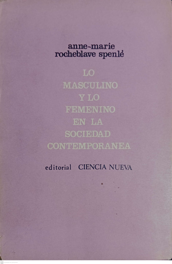 Lo masculino y lo femenino en la sociedad contemporánea