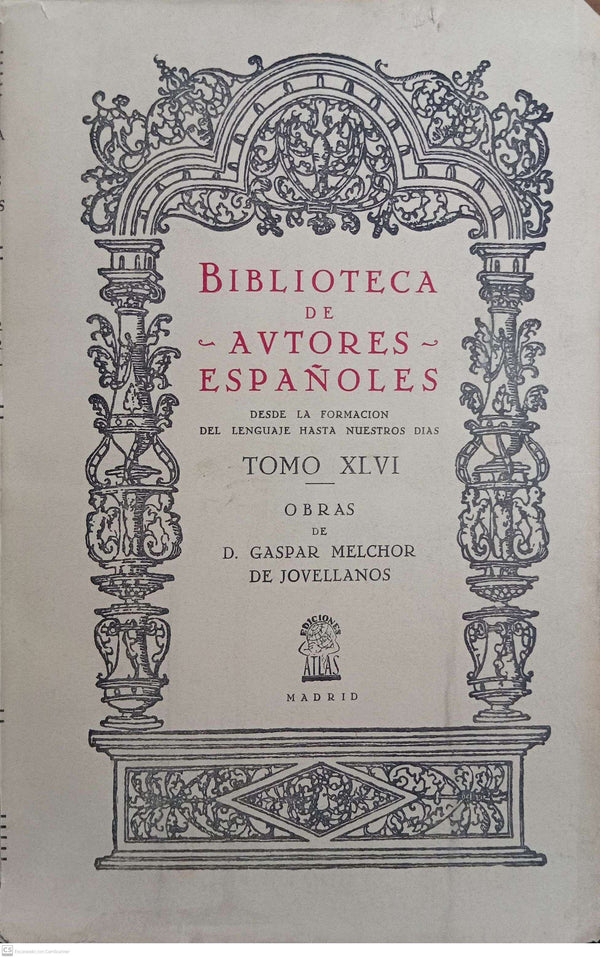 BIBLIOTECA DE AUTORES ESPAÑOLES DESDE LA FORMACION DEL LENGUAJE HASTA NUESTROS DIAS - Topmo XLVI
