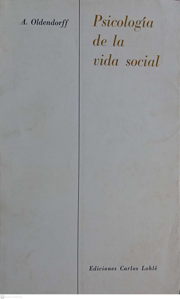 Psicología De La Vida Social