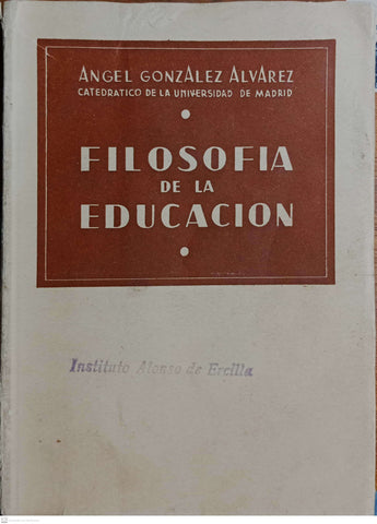 FILOSOFIA DE LA EDUCACION