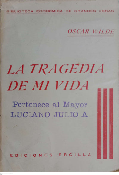 LA TRAGEDIA DE MI VIDA