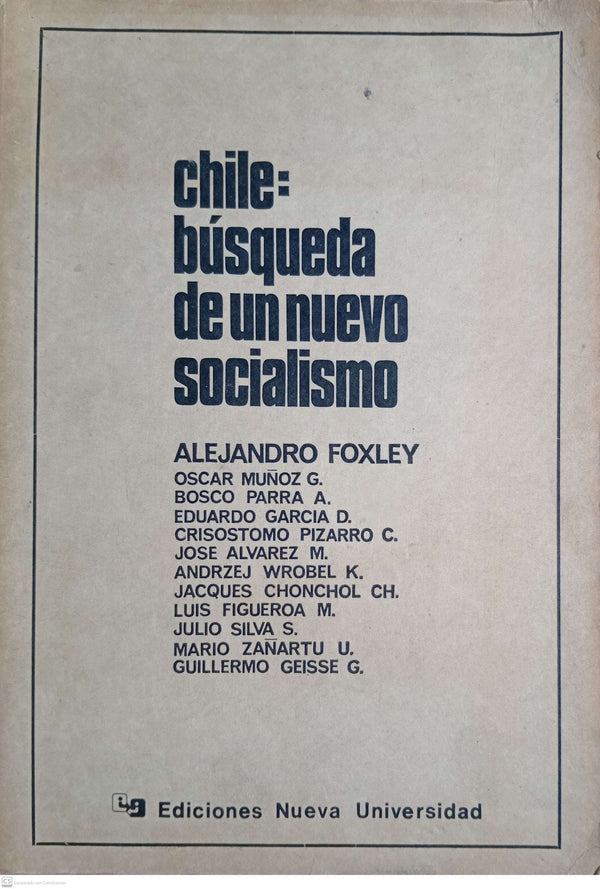 Chile : búsqueda de un nuevo socialismo