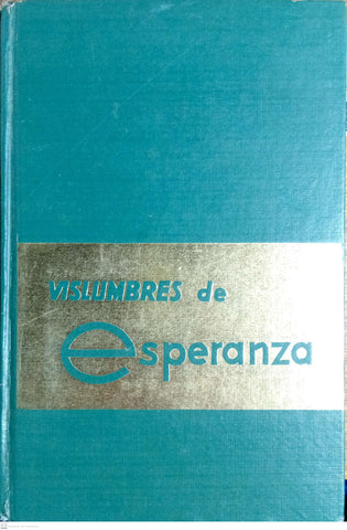 VISLUMBRES DE ESPERANZA. Cartas a mi hijo