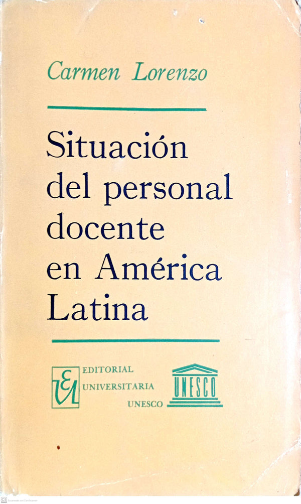 Situación del personal docente en América Latina
