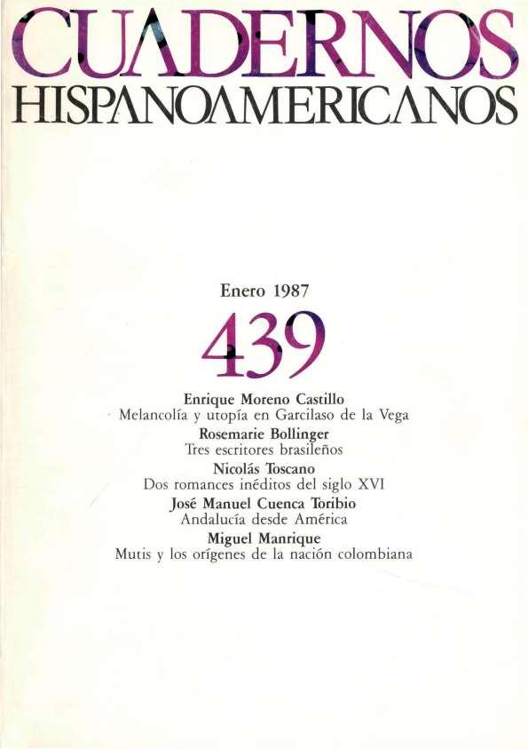 Cuadernos Hispanoamericanos. Núm. 439