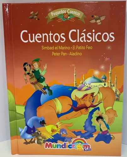 Simbad el Marino, El Patito Feo, Peter Pan y Aladino