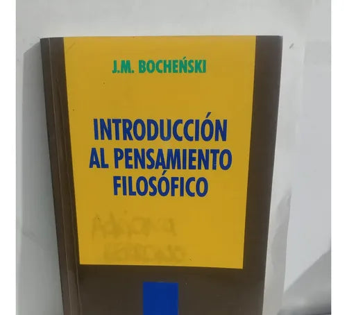 Introducción al pensamiento filosófico
