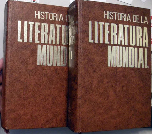 Historia de la literatura mundial (Volúmenes I y II)