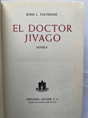 El doctor Jivago (Novela)
