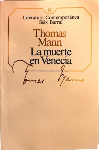 La muerte en Venecia