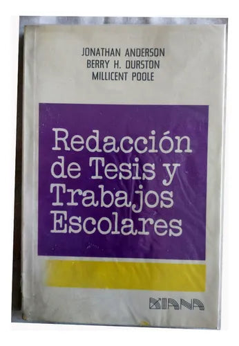 Redacción de tesis y trabajos escolares