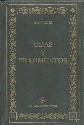Odas y fragmentos