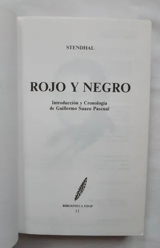 Rojo y negro
