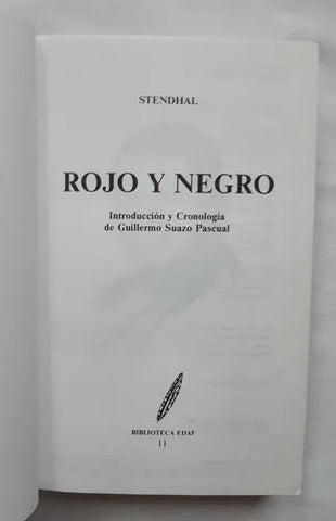 Rojo y negro