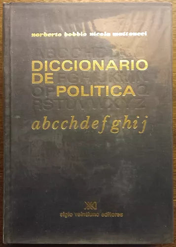 Diccionario De Política Tomo I A-J