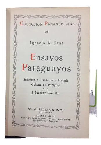 Ensayos paraguayos