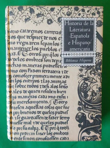Historia de la Literatura Española e Hispanoamericana