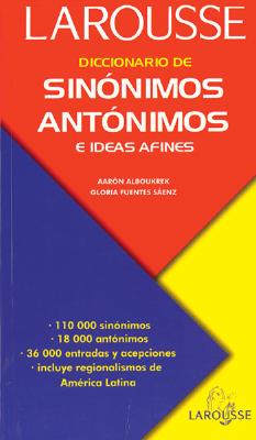 Diccionario de sinónimos, antónimos, e ideas afines