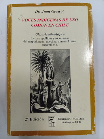 Voces indígenas de uso común en Chile