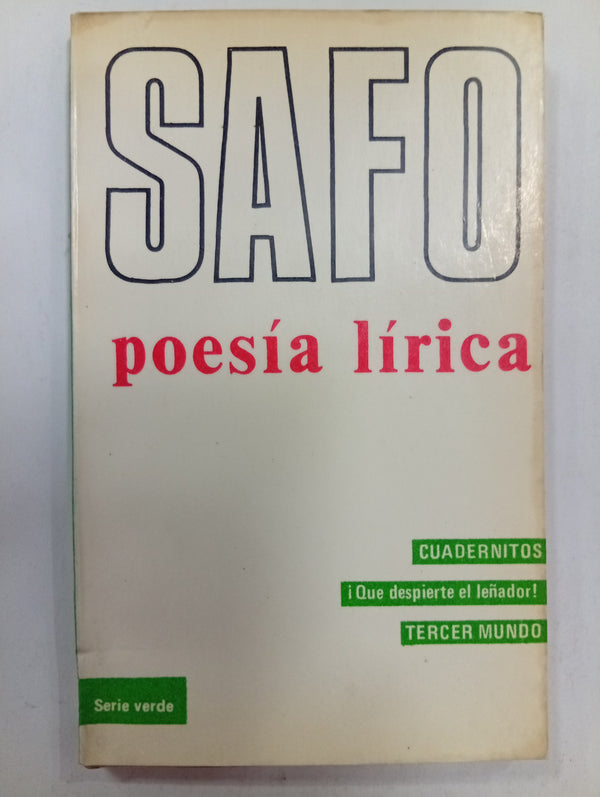 Poesía lírica