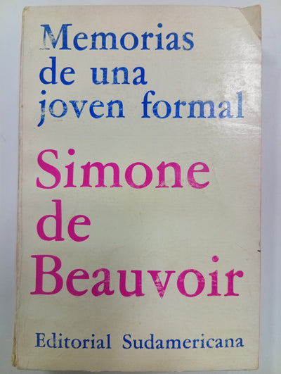 Memorias de una joven formal