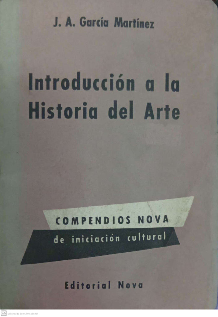 Introducción a la historia del arte