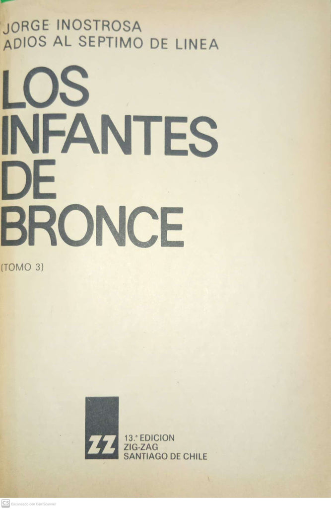 Los Infantes de Bronce (Tomo III, Adiós al Séptimo de Línea)