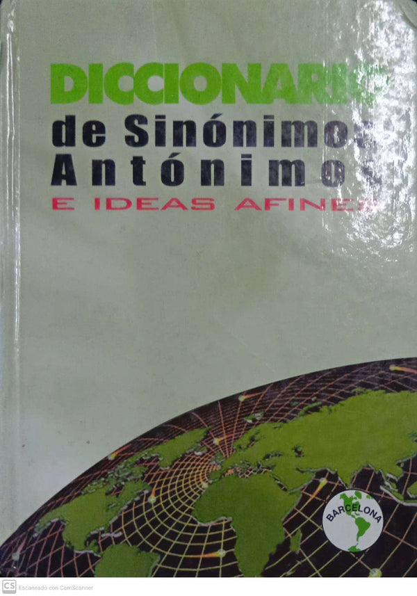 Diccionario de sinónimos, antónimos e ideas afines