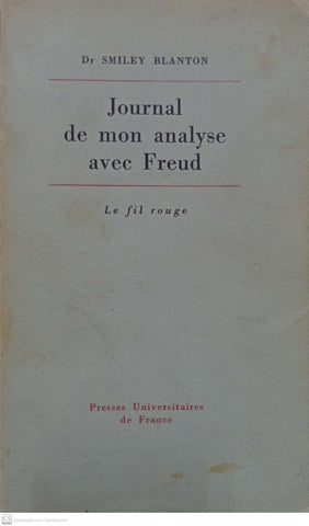 Journal de mon analyse avec Freud
