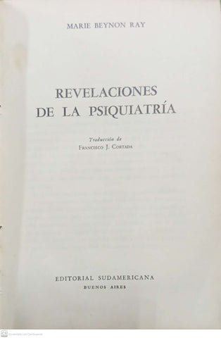 Revelaciones de la psiquiatría