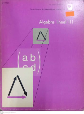 Álgebra lineal III