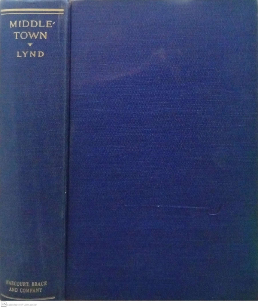 Middletown: A Study in American Culture