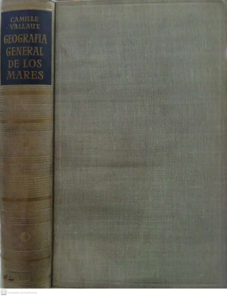 Geografía general de los mares