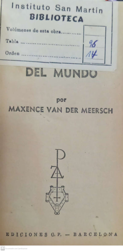 El pecado del mundo