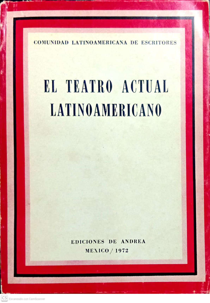 El teatro actual latinoamericano